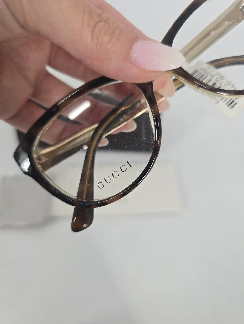 Gucci Tortoise Brown Optical Glasses with Case